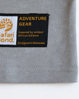 Safari Bond Acid-Washed t shirt - Volcanic Ash