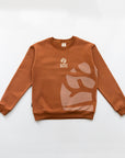 Premium Crewneck Sweater - Sienna Brown
