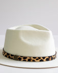 Fedora Hat - Ivory color
