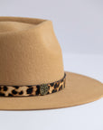 Fedora Hat - Camel color