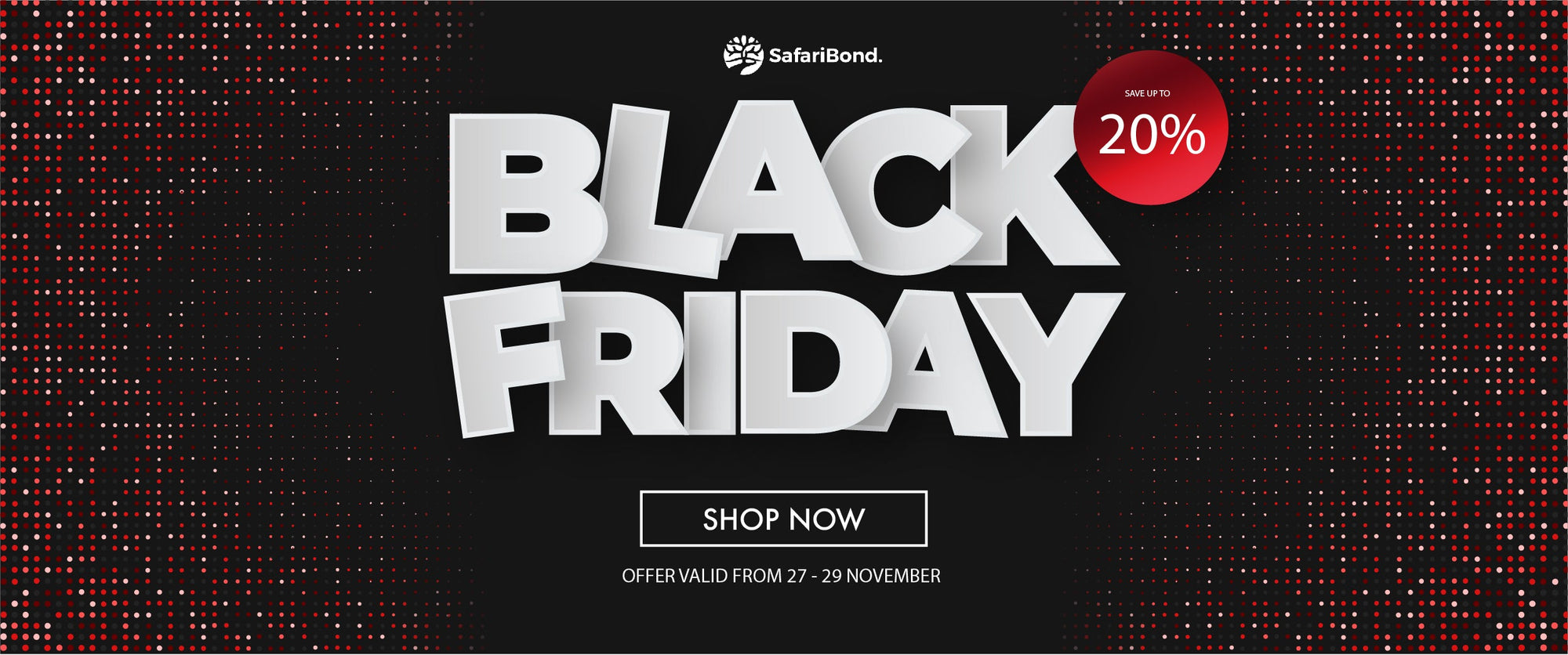 BLACK FRIDAY - 20% off selected items