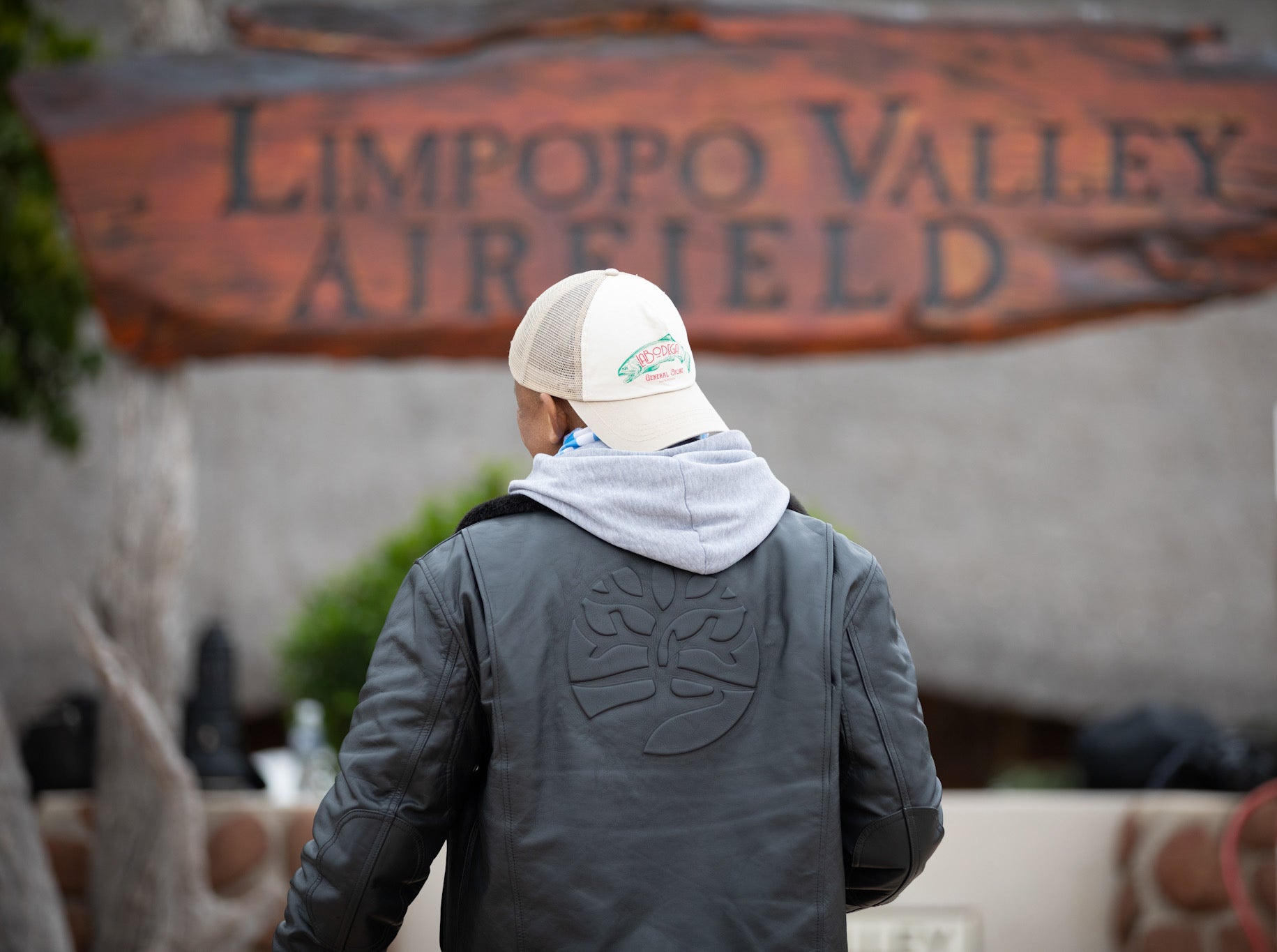 Safari Bond Aviator Leather Jacket