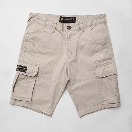 Cargo Shorts - Eggshell Khaki