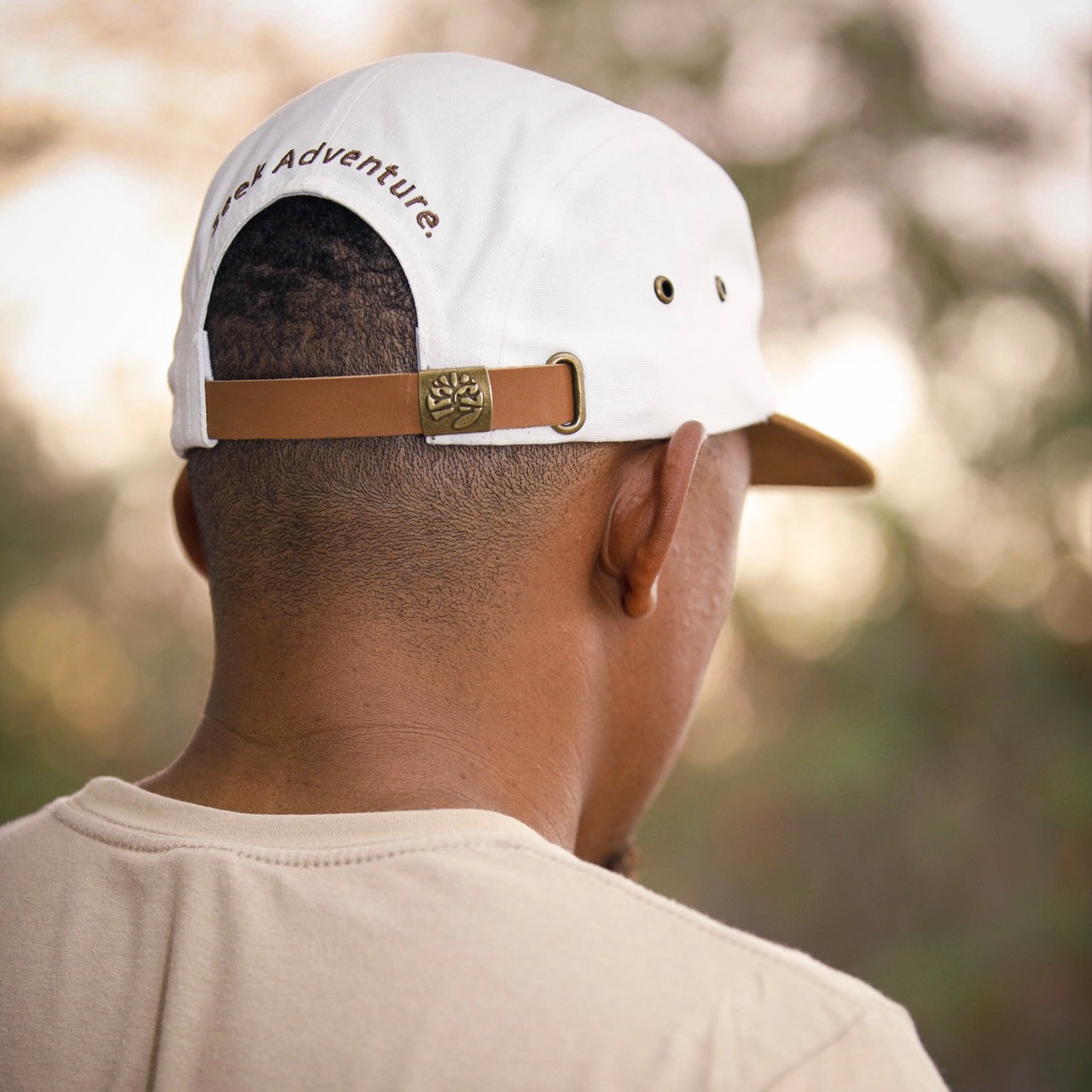 5-panel Cap - Brown