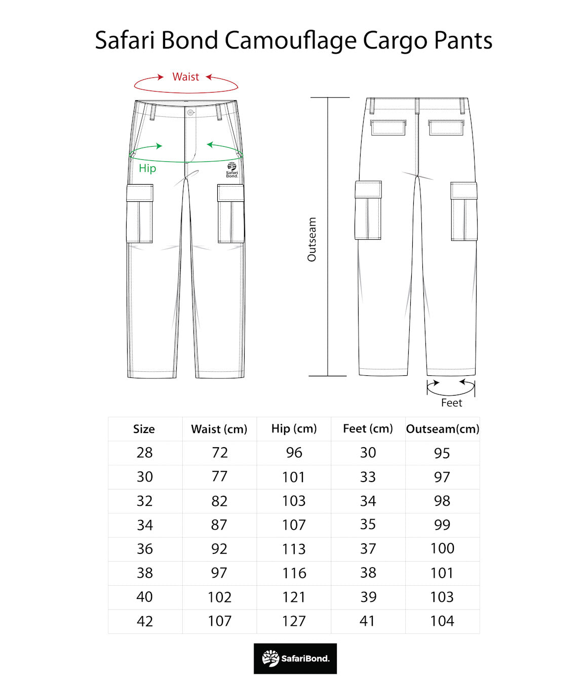 Cargo Pants - Delta Camouflage