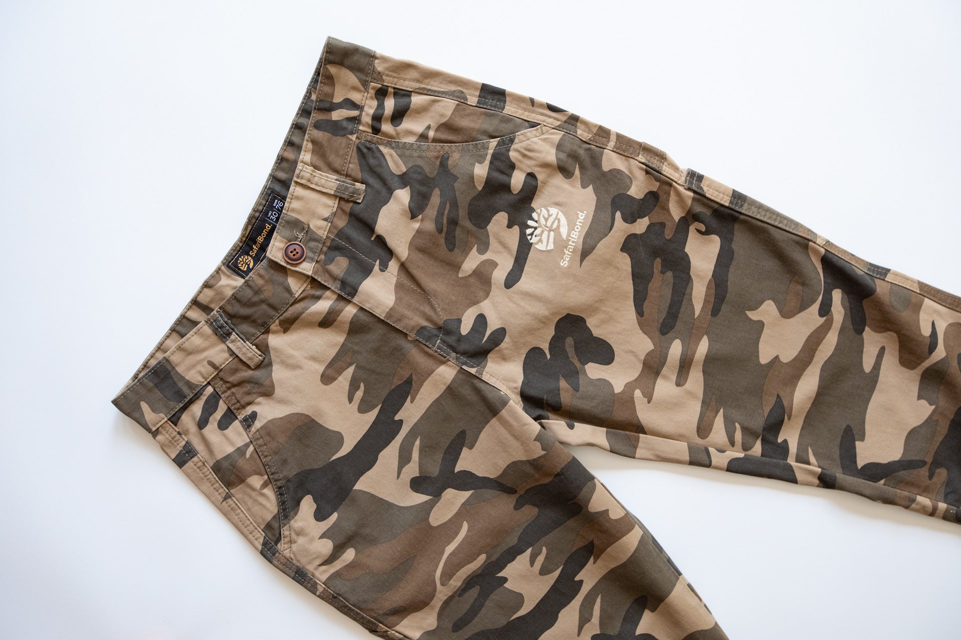 Safari Bond Cargo Pants - Desert Camouflage