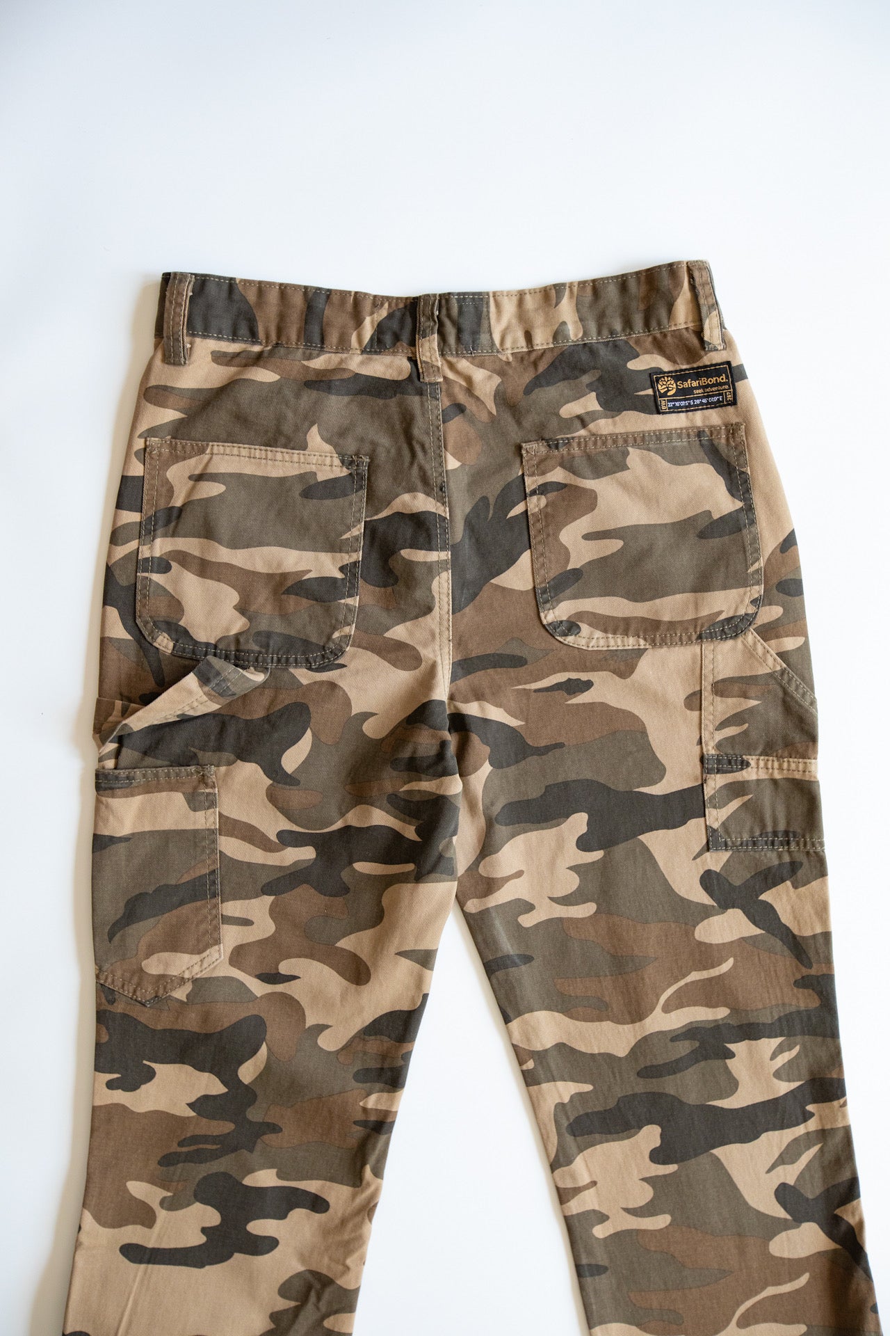 Safari Bond Cargo Pants - Desert Camouflage