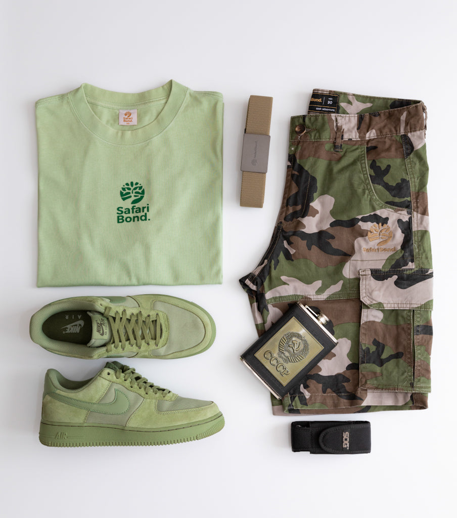 Cargo Shorts - Jungle Camouflage