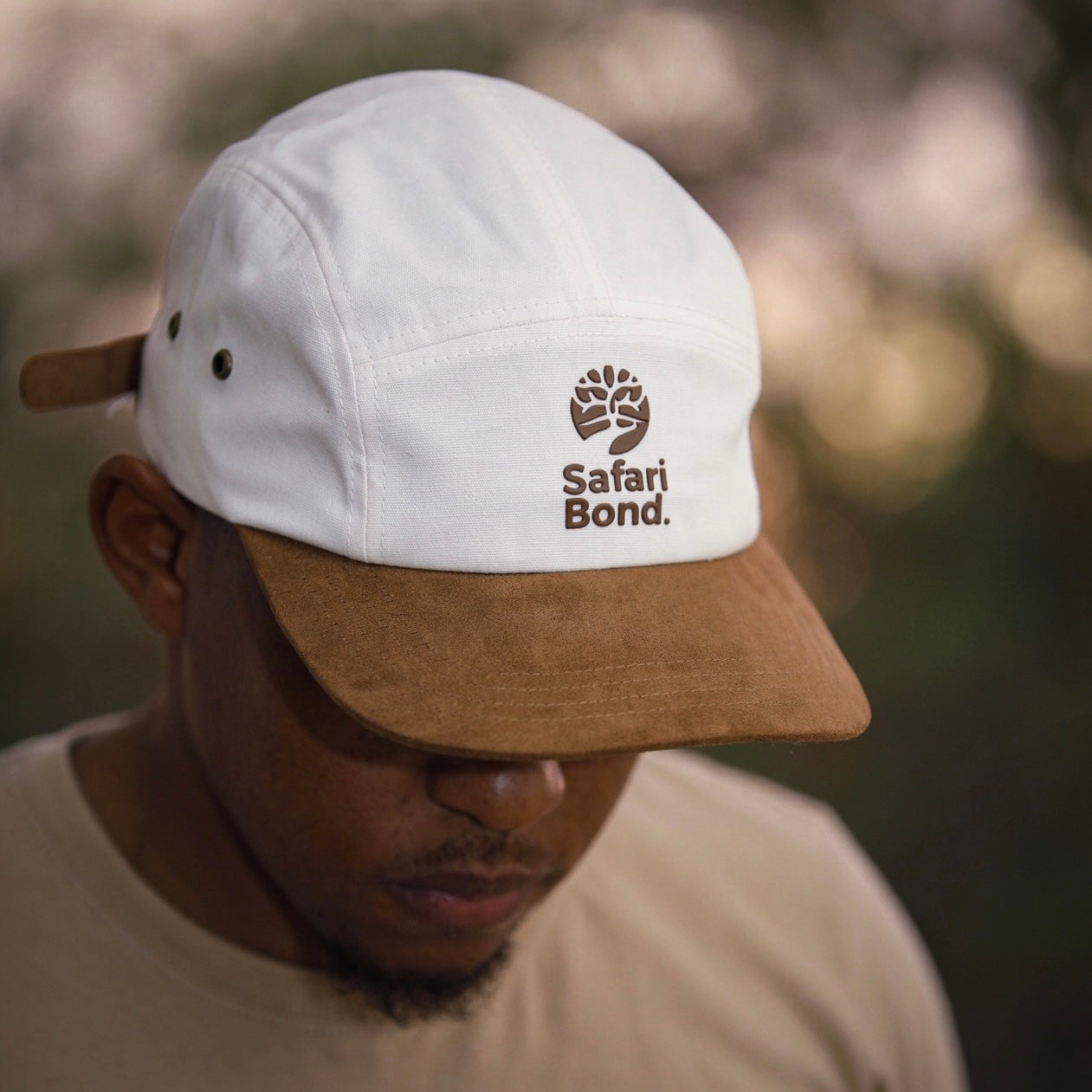 5-panel Cap - Brown