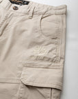 Cargo Shorts - Eggshell Khaki