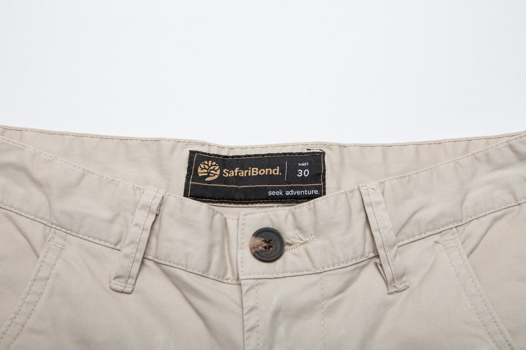 Cargo Shorts - Eggshell Khaki