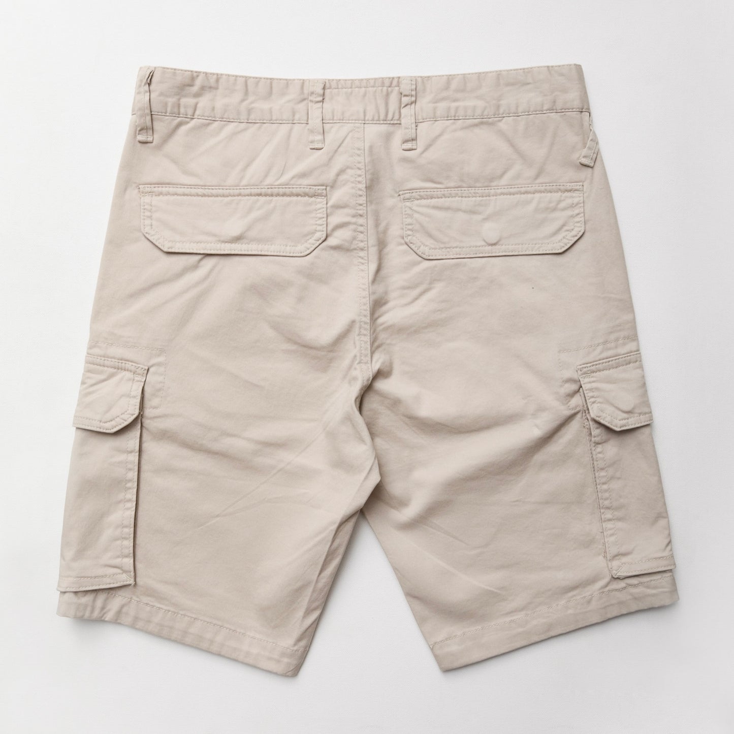 Cargo Shorts - Eggshell Khaki