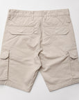Cargo Shorts - Eggshell Khaki