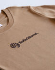 Safari Bond Acid-Washed t shirt - Chestnut (Ladies)