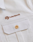 Premium Long Sleeve Safari shirt - Ivory