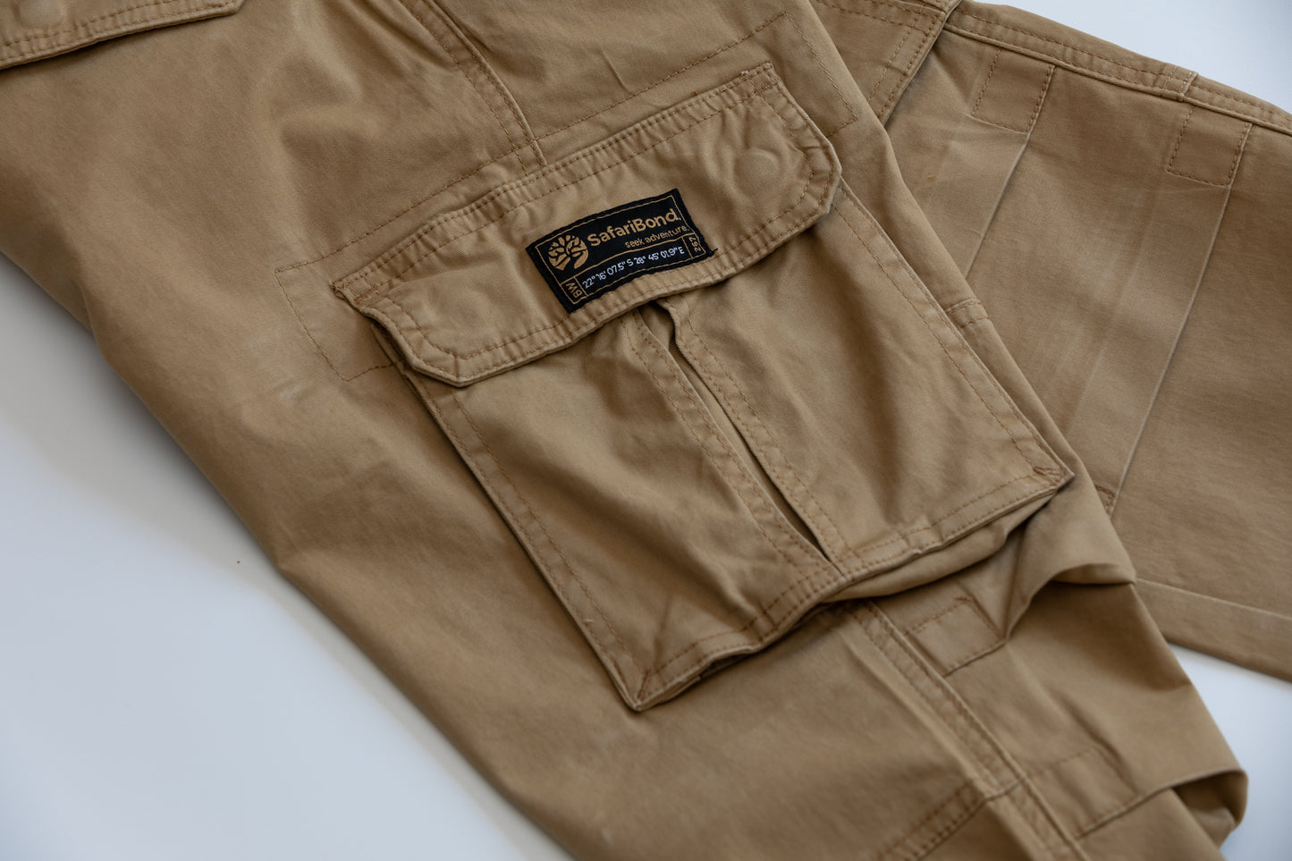 Safari Bond Premium Cargo/Jogger Pants - British Khaki