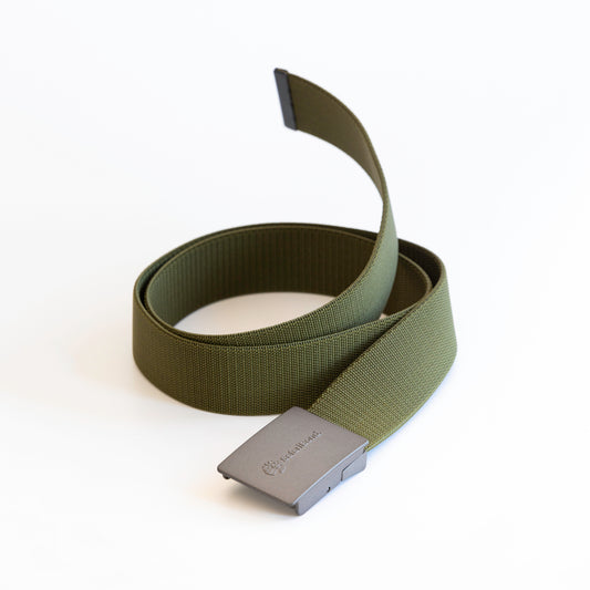 Safari Bond Polyester Belt - Olive