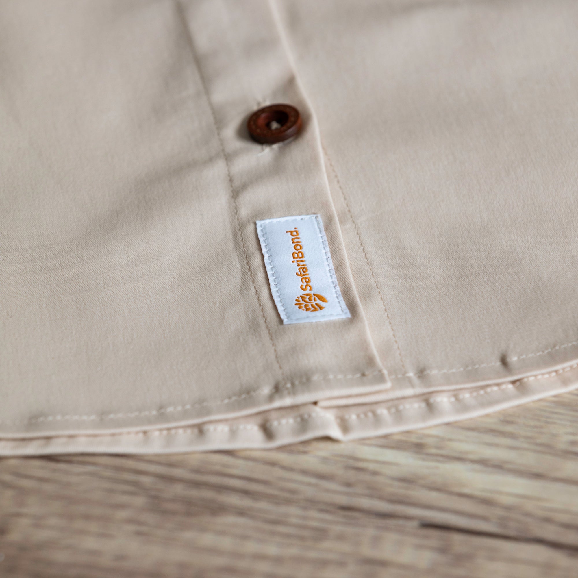 Two-tone Ladies short sleeve shirt