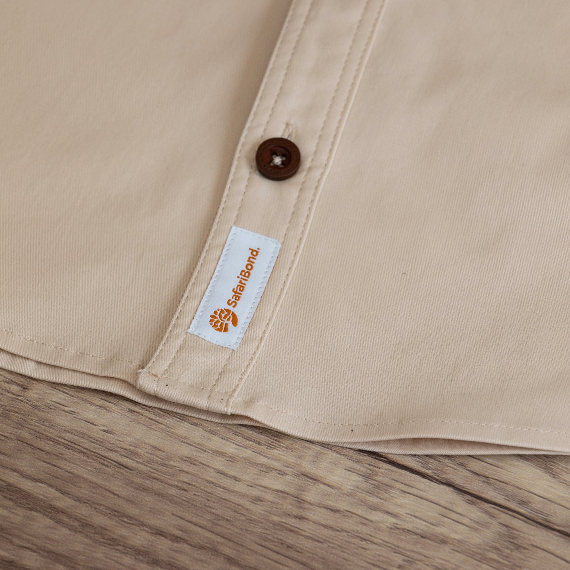 Two-tone Mens short sleeve shirt