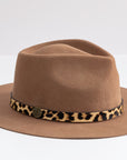 Fedora Hat - Chestnut color