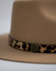 Fedora Hat - Chestnut color