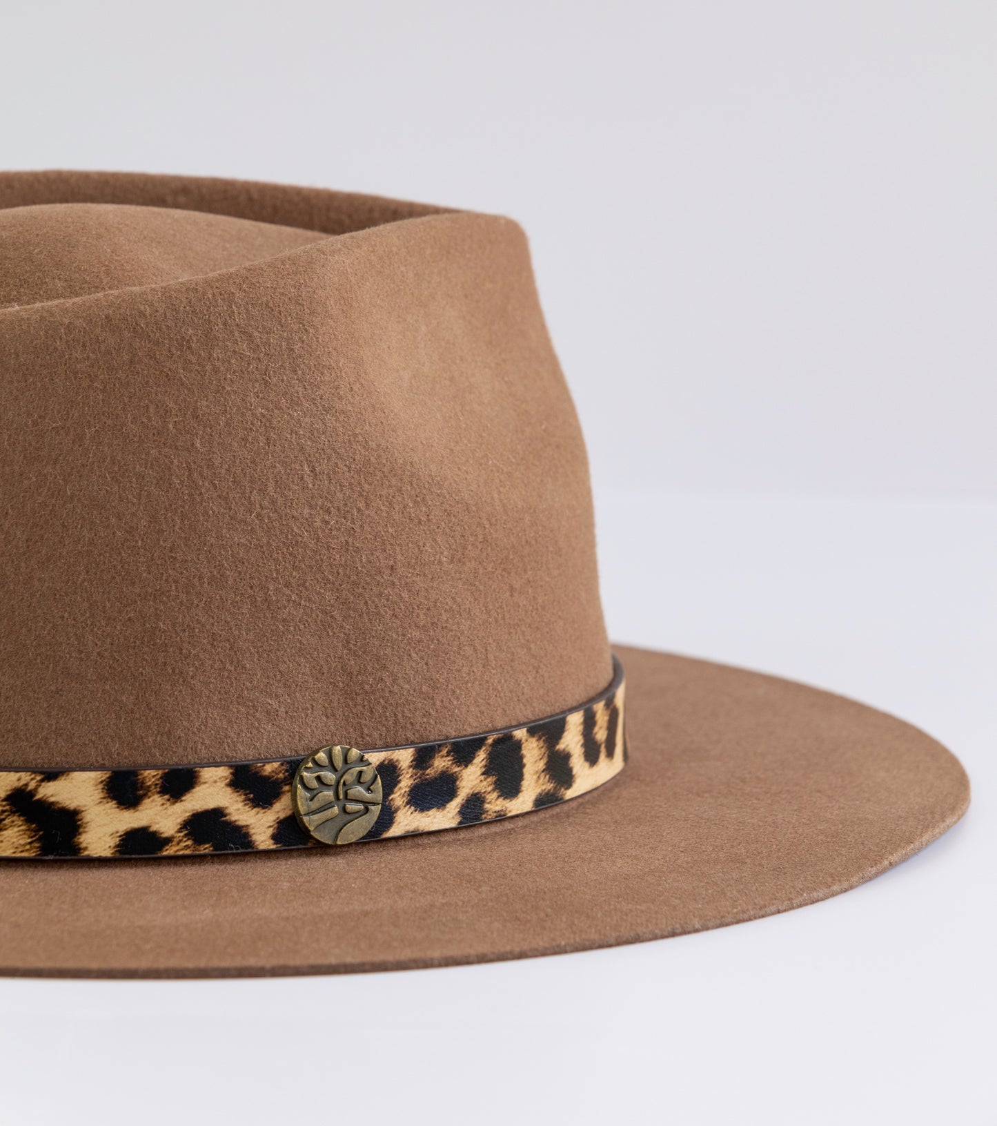 Fedora Hat - Chestnut color