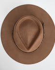 Fedora Hat - Chestnut color