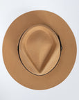 Fedora Hat - Camel color