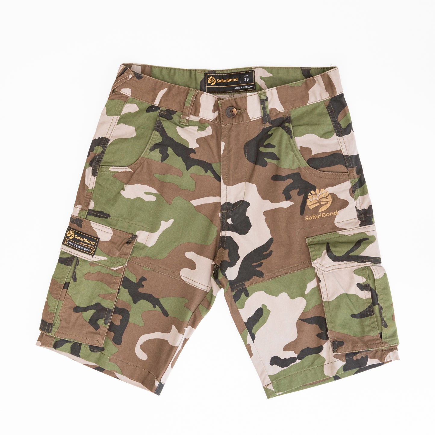 Cargo Shorts - Jungle Camouflage