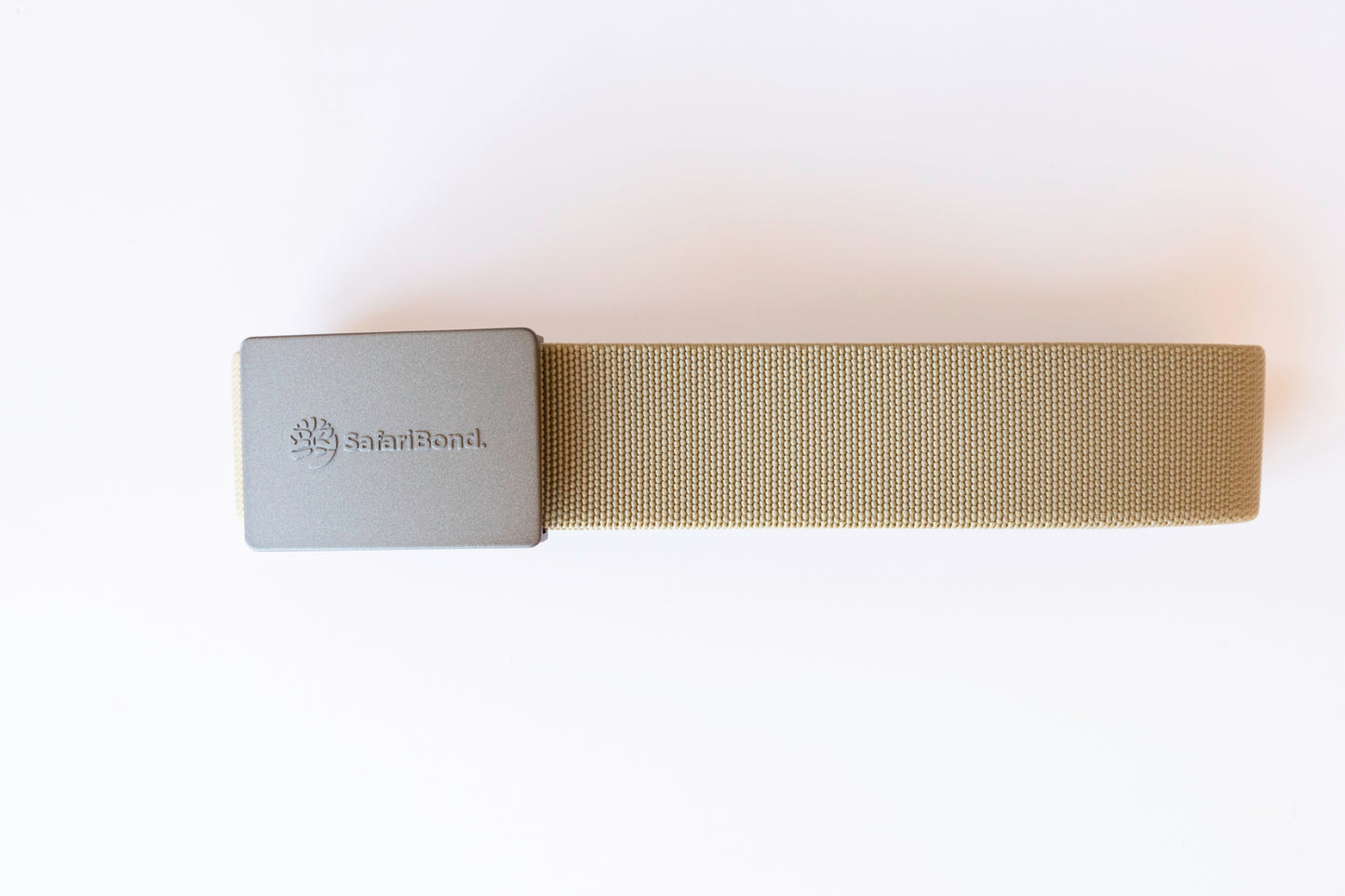 Safari Bond Polyester Belt - Khaki color