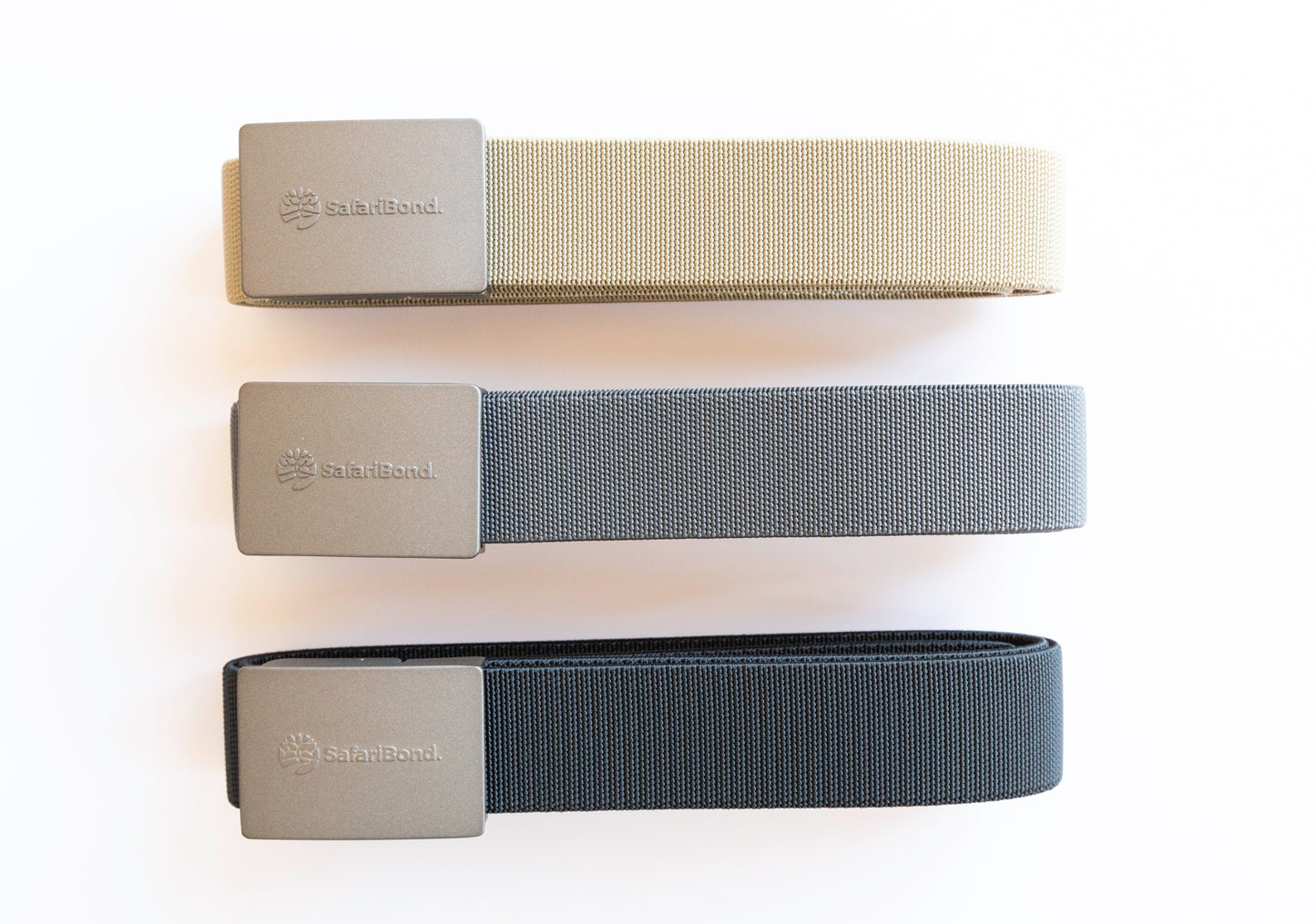 Safari Bond Polyester Belt - Khaki color