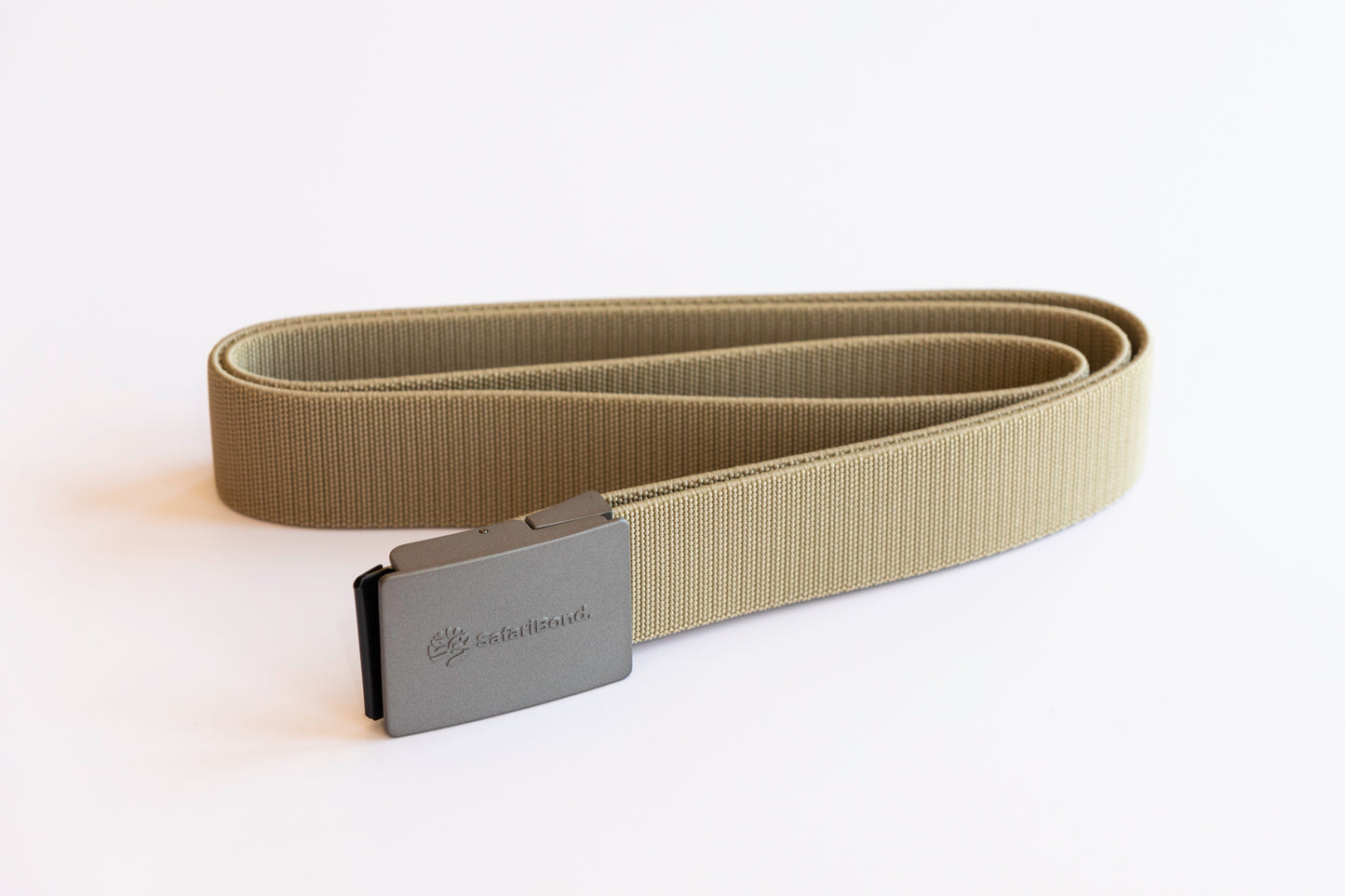 Safari Bond Polyester Belt - Khaki color